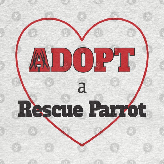 Adopt a Rescue Parrot by Einstein Parrot